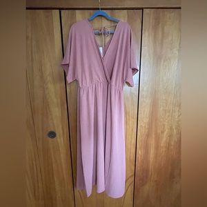 New with tags! Pink GibsonLook maxi dress